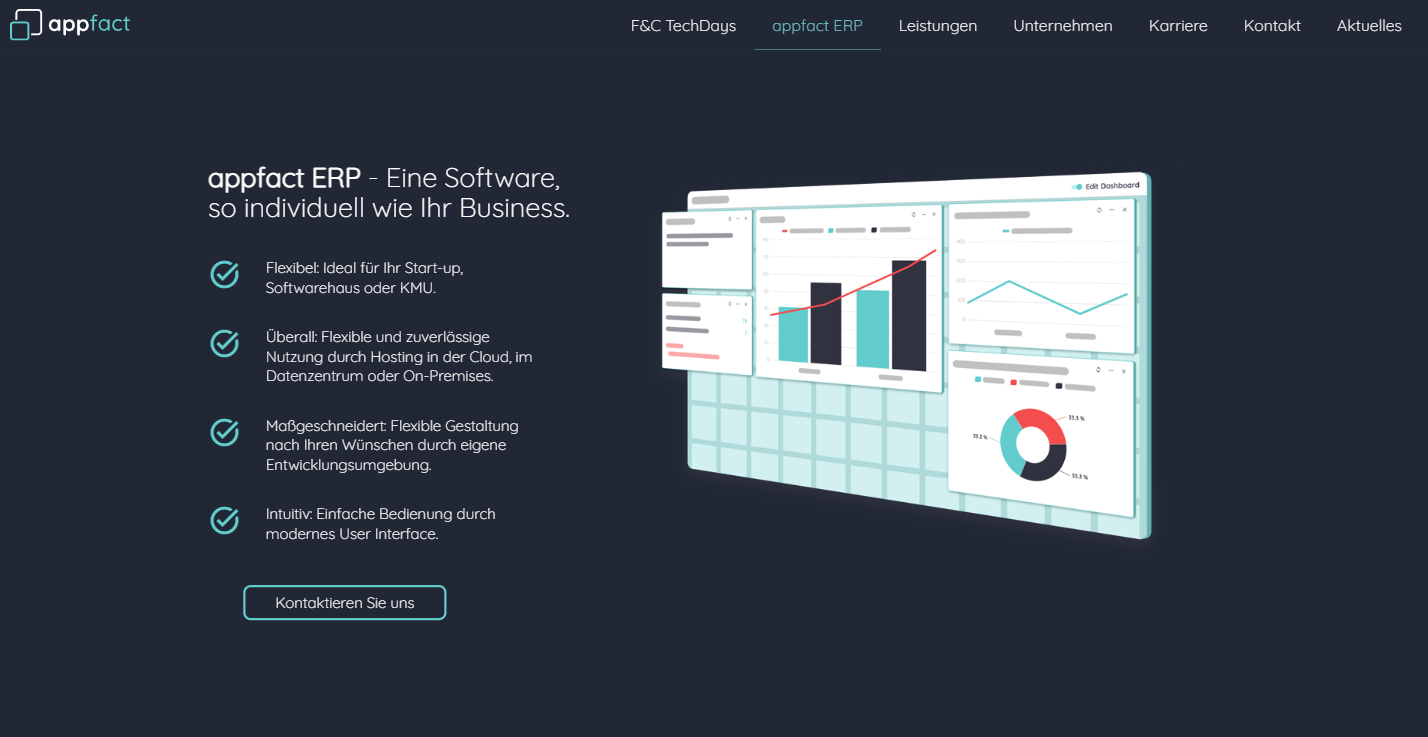 Erstellung einer Unternehmens-Website
